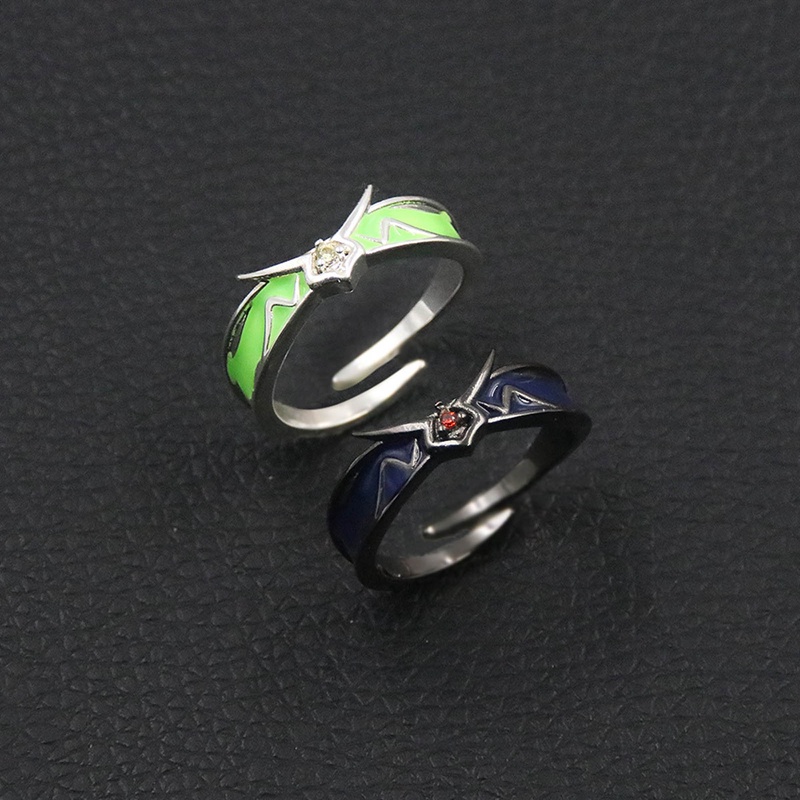 Anime Kode Geass Cincin Lelouch Adjustable Cosplay Unisex Pasangan Kekasih Rings Prop Perhiasan Hadiah Aksesoris
