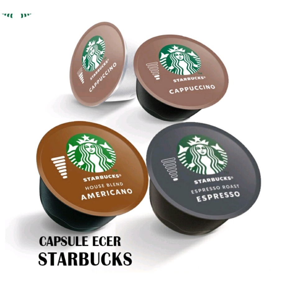 Capsule Nescafe Dolce Gusto Starbucks Eceran - Starbucks Espresso