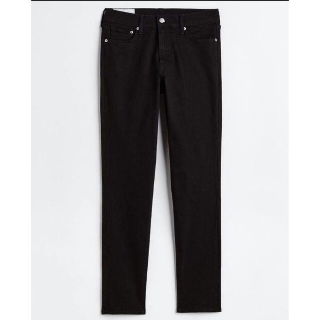 h&amp;m skinny black denim jeans