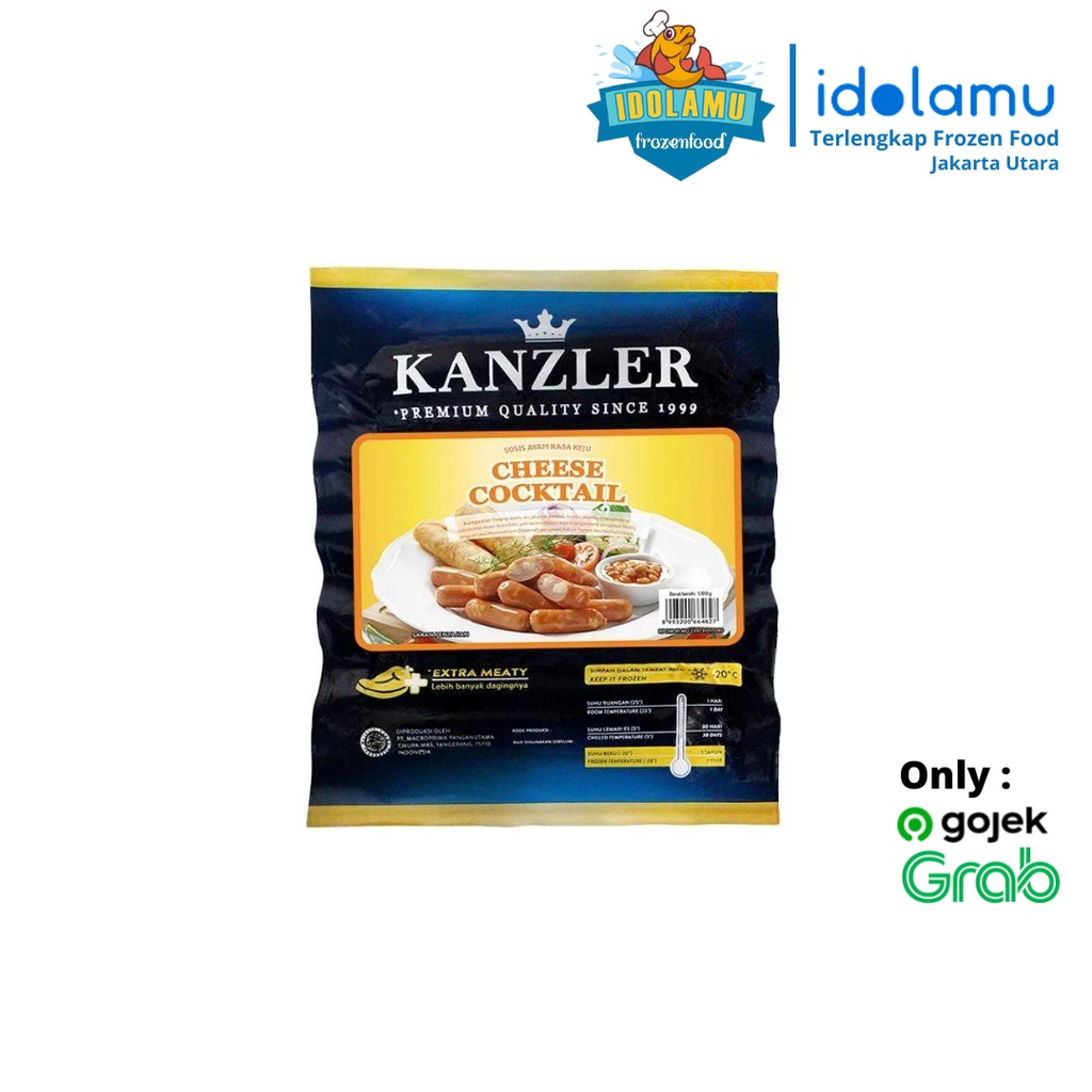 

CHICKEN COCKTAIL CHEESE KANZLER 500GR