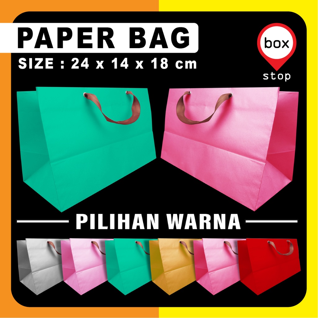 

Paper Bag Polos - Paper Bag Roll Cake (S) - 24x14x18 cm (12 pcs)