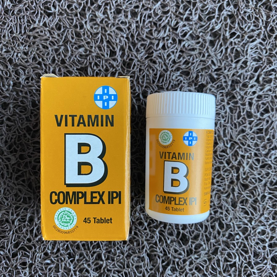 Jual Vitamin B Complex Ipi Isi 45 Tablet | Shopee Indonesia