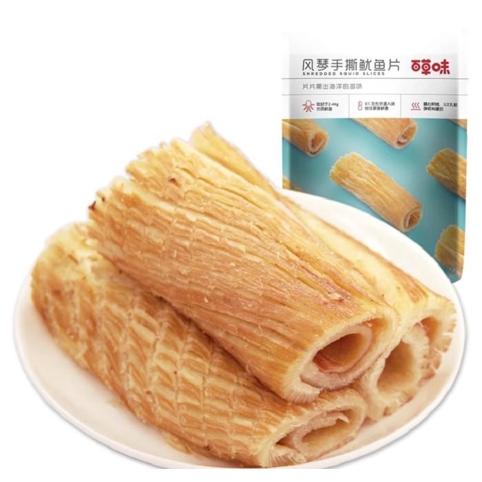 

Cemilan instan cumi feng qin shou si you yu pian 80gr Best Seller