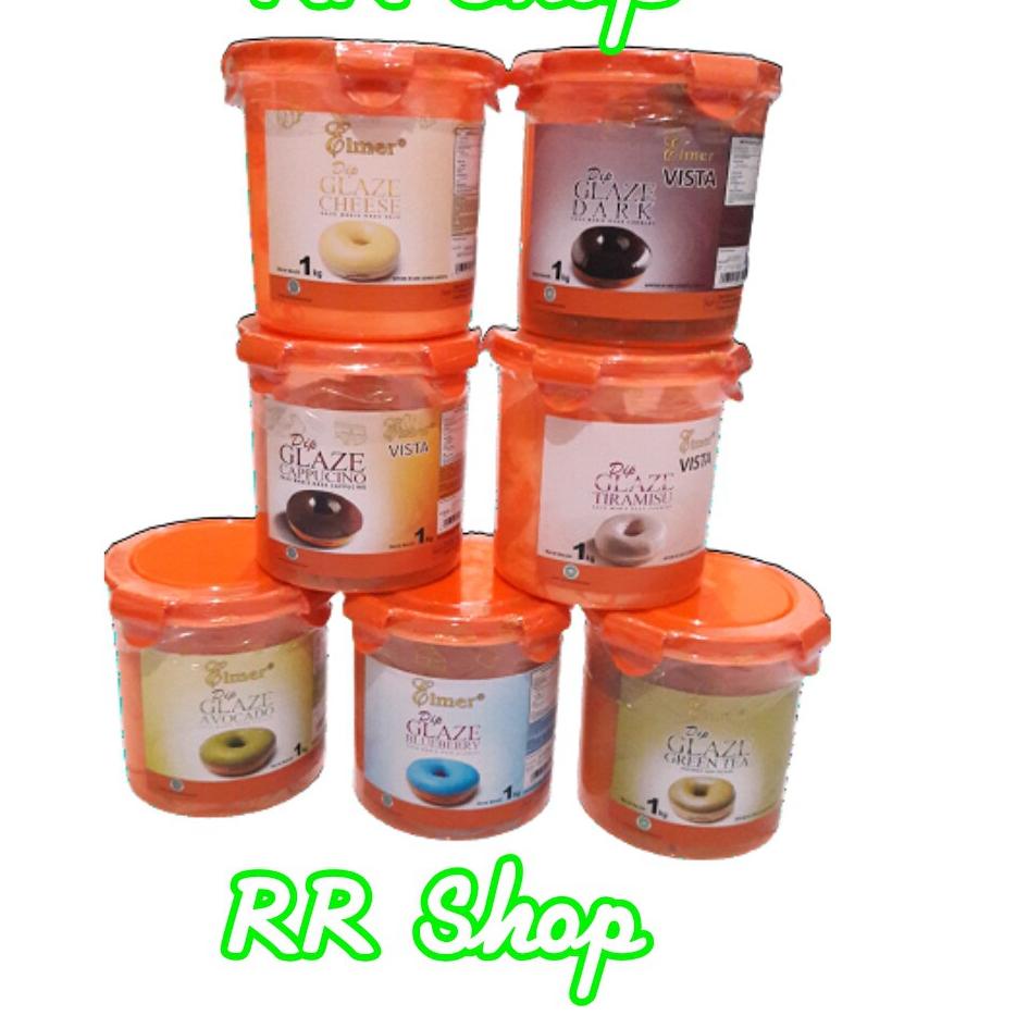 

id3u8Ti Elmer Dip Glaze 1kg All Varian - Elmer Dip Glaze 1kg Topping Selai Donat Kue Roti