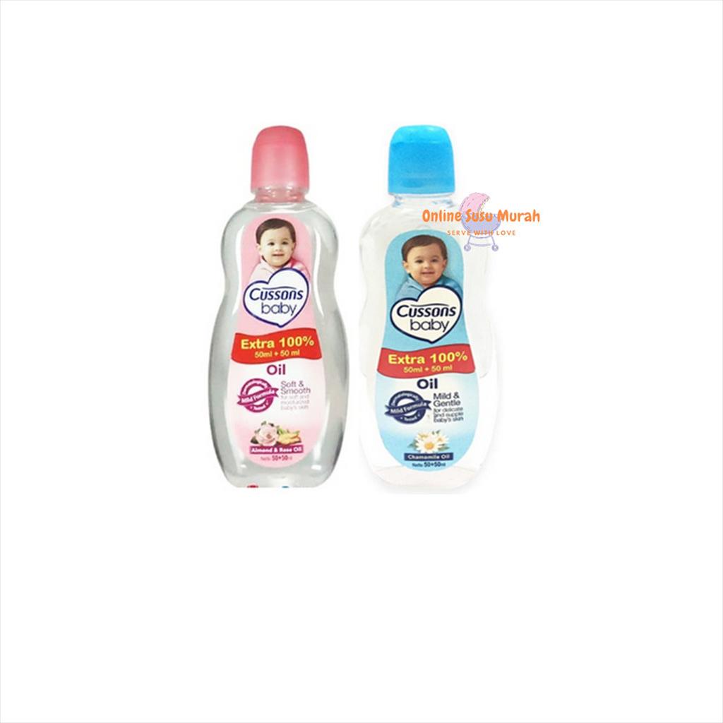 CUSSON BABY OIL 50+50ML
