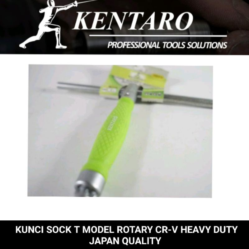 KUNCI SOCK T MODEL ROTARY GARANSI 6BULAN PECAH/ RETAK/  PATAH UANG KEMBALI 100% KENTARO JAPAN QUALITY