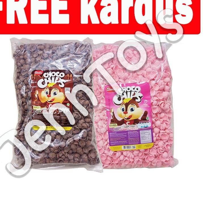 

FAZ321 Choco Chips / Choco Crunch / Coco Simba Bulky Richeese Nabati 950Gram Murah Kualitas |