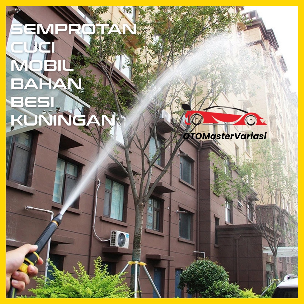 Semprotan Air Cuci Motor Mobil Bahan Kuningan Kepala Semprotan Jet Air / Hose Nozzle Spray