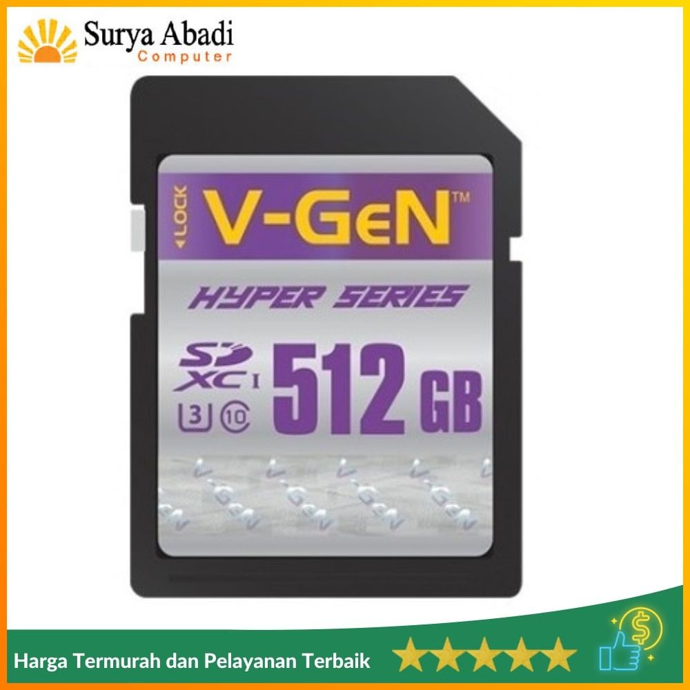 V-gen MicroSD 512GB HYPER C10 VGEN