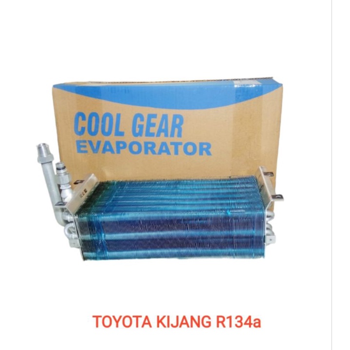EVAPORATOR AC TOYOTA KIJANG KAPSUL KIJANG SUPER KIJANG R134A R134 ASLI DENSO CG ORIGINAL
