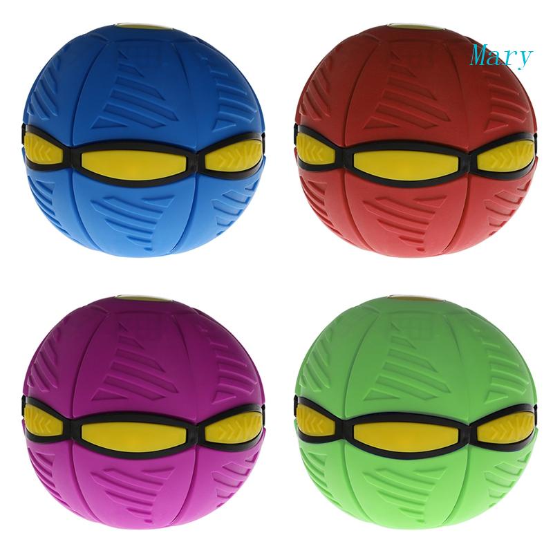 Mary Set Piringan Lempar Datar UFO Terbang Untuk Anak-Anak Dengan Lampu Anak Outdoor Indoor