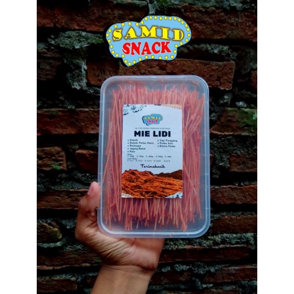 

MIE LIDI / MI LIDI PEDAS / Kemasan Box Isi 150gr