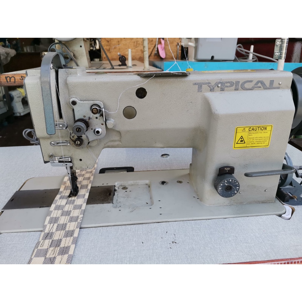 Typical 2 Jarum Walkingfoot Mesin Jahit Terpal Jok Mobil GC 20606