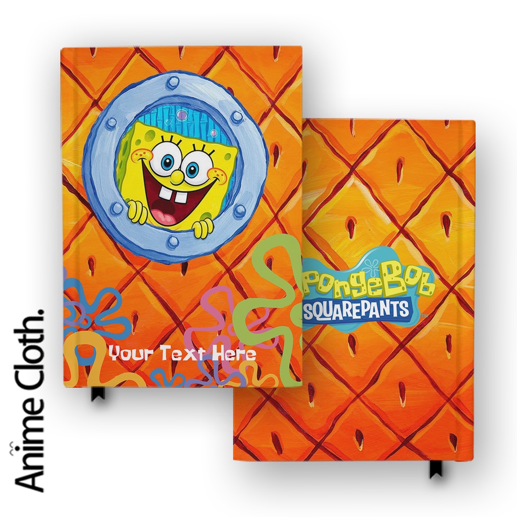 

Buku Catatan Spongebob House 8 Agenda Diary Jurnal Custom Hardcover A5 A6