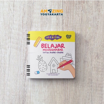 

READY STOK BUKU Belajar Menggambar / Wipe & Clean Belajar Menggambar / BUKU Belajar Menggambar FREE Spidol