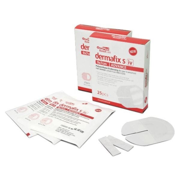 ONEMED Dermafix S IV Dressing Advance 9x7cm box isi 25pcs OOF