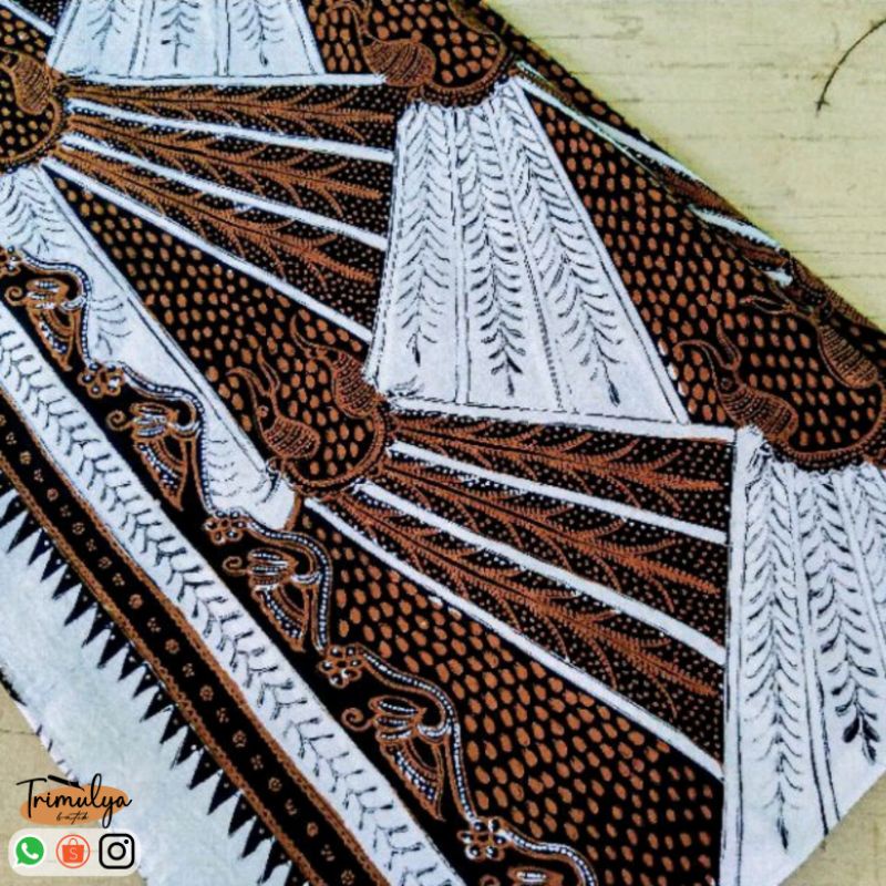 Kain batik tulis | Batik paoman | Batik Indramayu motif Berunding