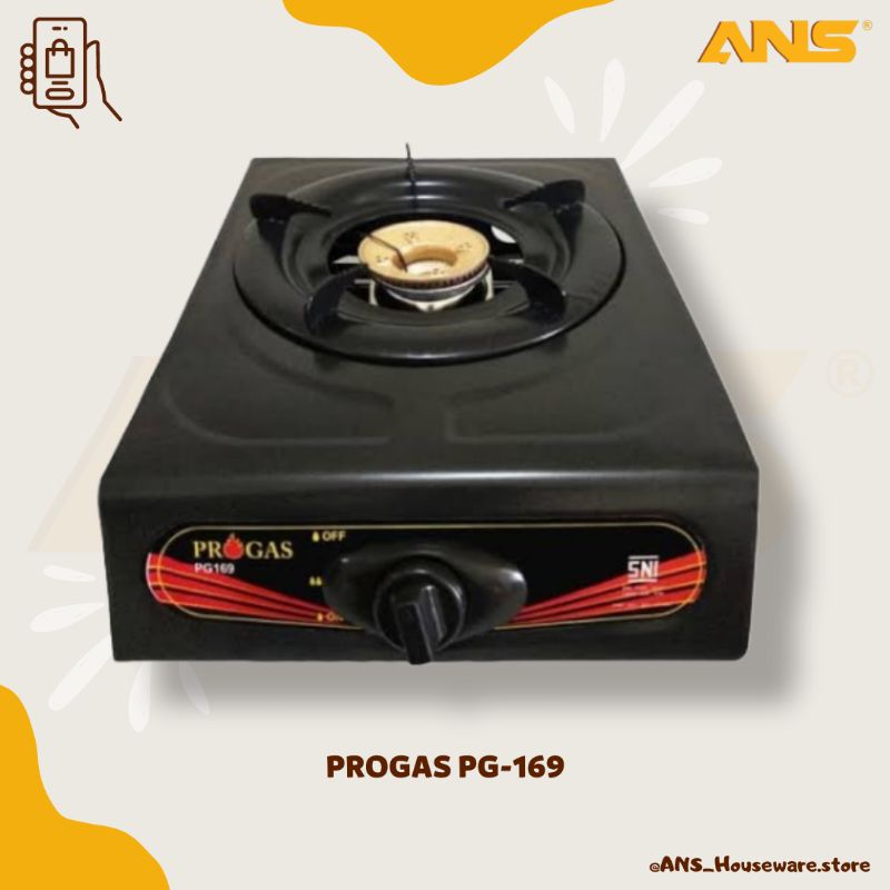 Progas PG-169 Kompor Gas 1 Tungku