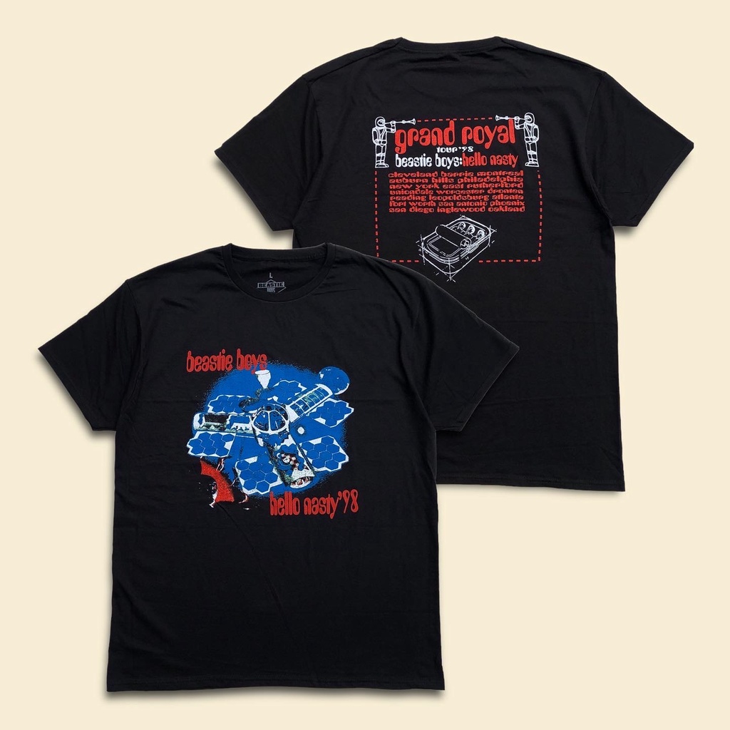 Kaos Band BEASTIE BOYS - HELLO NASTY Official/Original T-Shirt