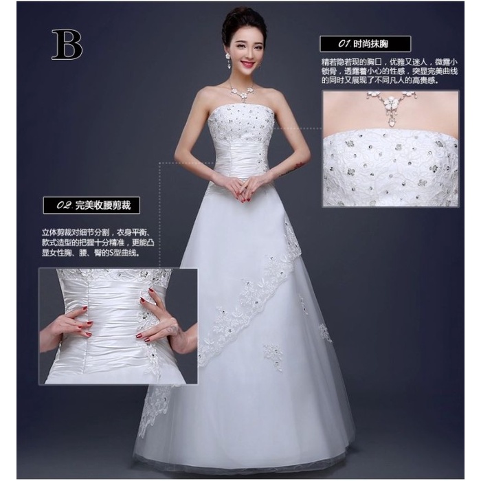 Wedding dress - Gaun Pengantin QI PAYET Korea 2015