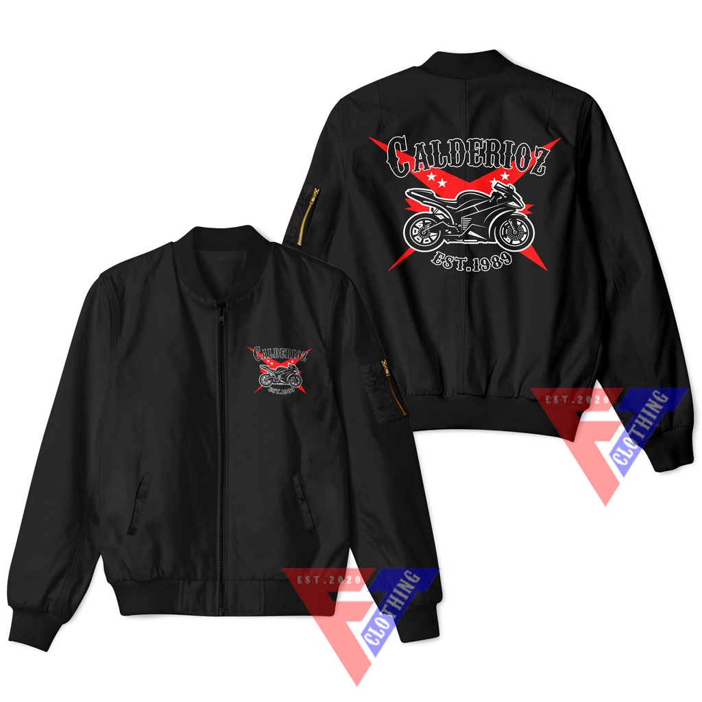 Jaket Bomber Antares Calderioz Ukuran M/L/XL/XXL
