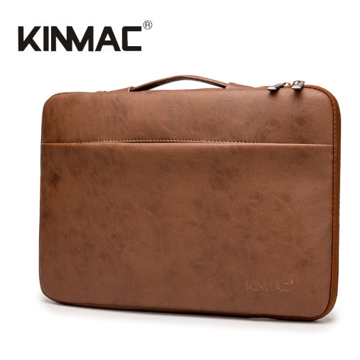 KINMAC PU Leather Handstrap Tas Laptop Jinjing Series Kulit Ukuran 11 - 16 Inch