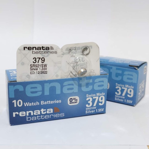 TERMURAH! Baterai Renata SR 521 SW / 379 Original Baterai Jam Battery Batre Micro Baterai