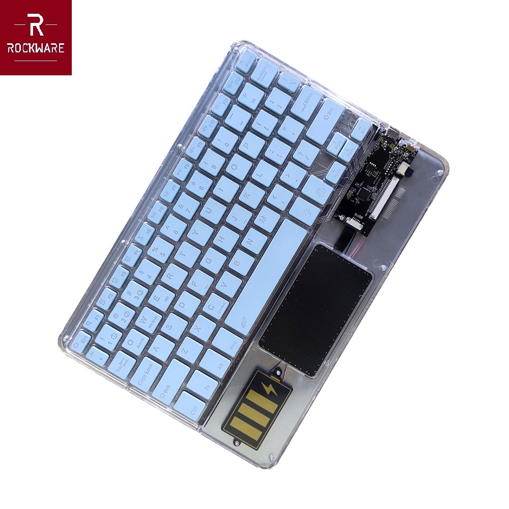 AKN88 - ROCKWARE RW-Z33 - Magic Crystal Design Bluetooth Slim Mini Keyboard