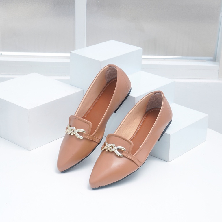 Deliwafa  - [Sepatu Wanita] Khalisa Flatshoes