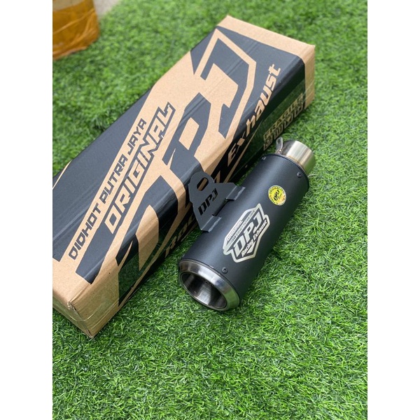 SILINCER DPJ ORIGINAL TYPE GP BLACK DOF SARINGAN 1/2