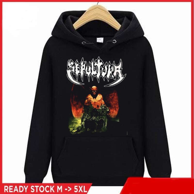 Hoodie Band Metal Sepultura Custom
