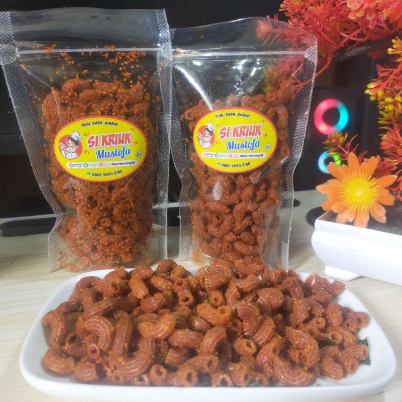 

makaroni bantet kriuk pedes daun jeruk 60 gram