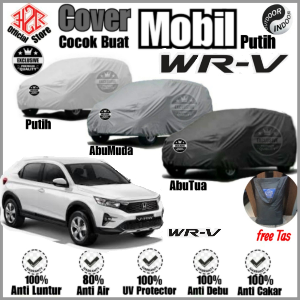 Cover Mobil Honda WR-V, Cover Mobil WRV Sarung Mobil Wrv, Selimut Mobil WR-V, Polyester Premium