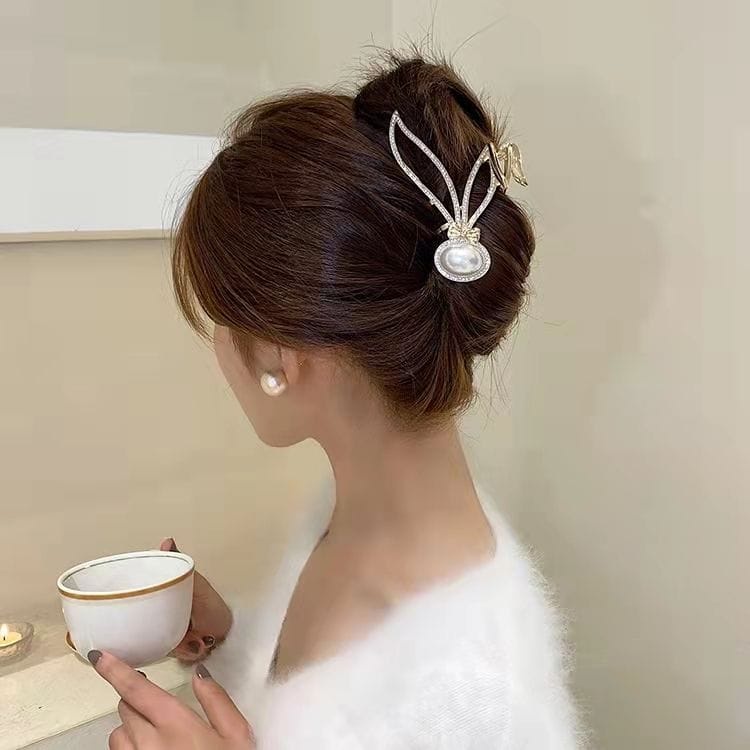 NEW Jepit Rambut Korea Jedai Wanita Elegan Premium Kristal Zirkon High Quality Import
