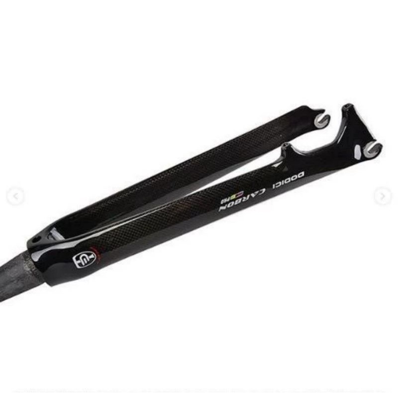 Fork Carbon Dodici 700C Tapper Head Roadbike Garpu Sepeda Bahan Carbon
