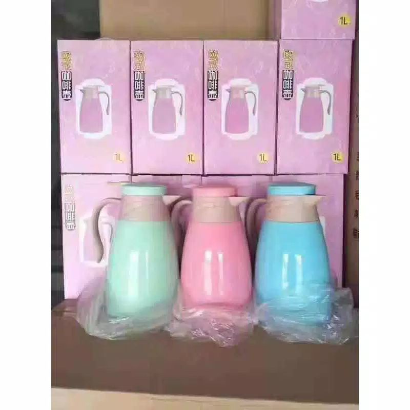 [BS] TEKO TERMOS PINGUIN 1L 1 L PENGUIN TAHAN PANAS DALAM KACA SERBAGUNA 1000ML 1000 ML