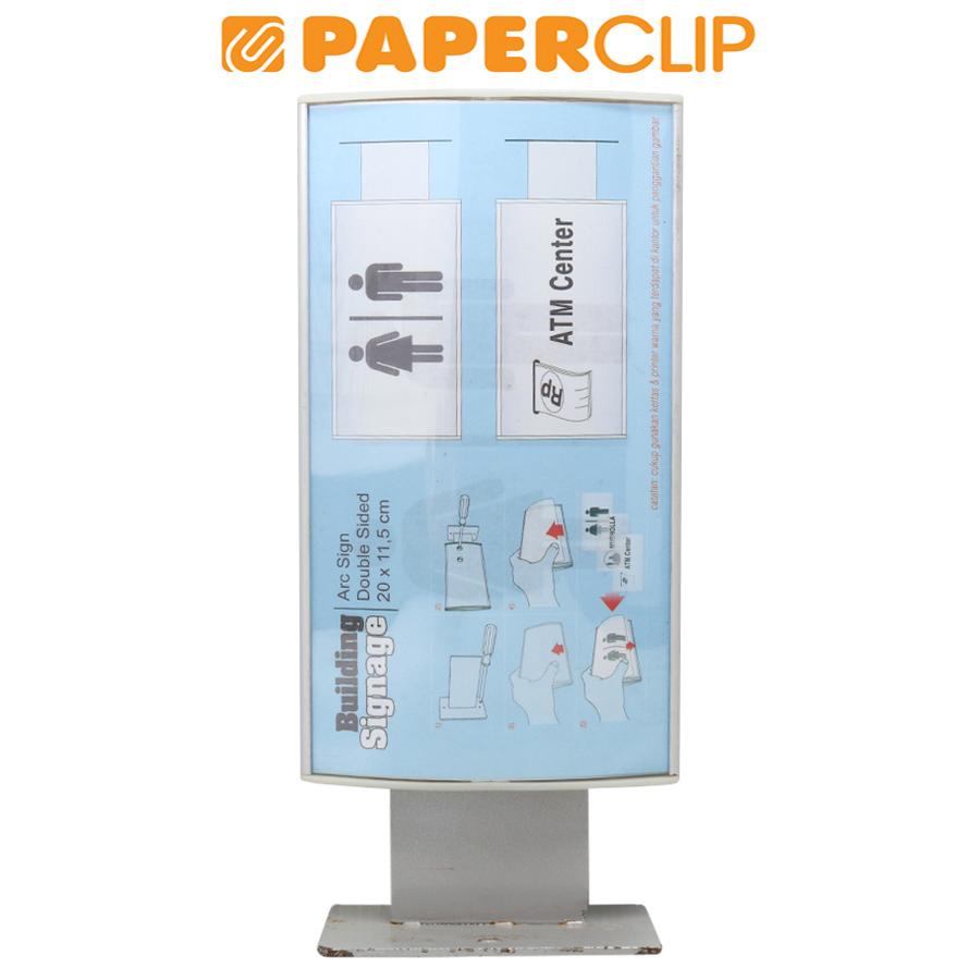 

SIGN AKRILIK DOUBLE UKURAN 20x11.5cm HORIZONTAL