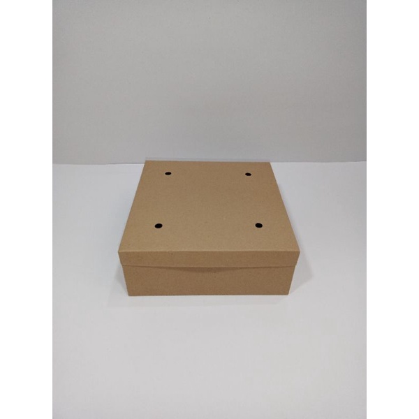 

Kotak Nasi Polos Box Nasi Dus Lunch Box Polosan 19.5x19.5x7.5