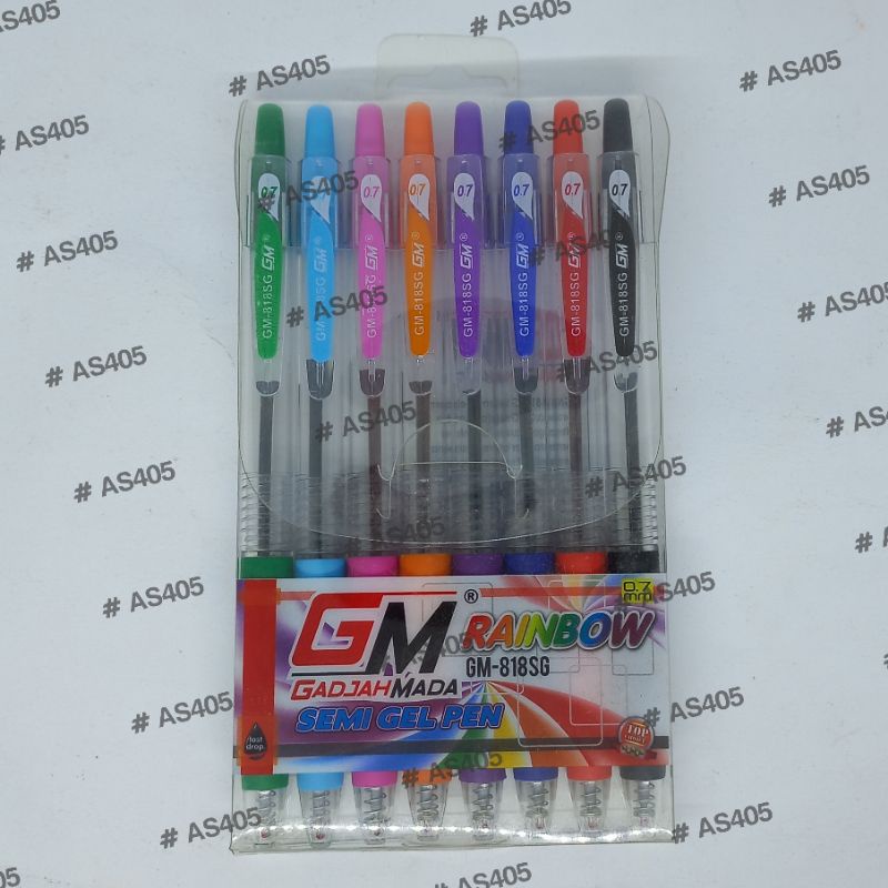 

Bolpen Murah / Pen / Pulpen Gadjah Mada GM Set Warna 12 pcs