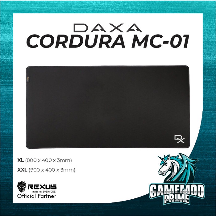 Mousepad Gaming Rexus Daxa Cordura Mousemat MC01 XL MC-01 XXL
