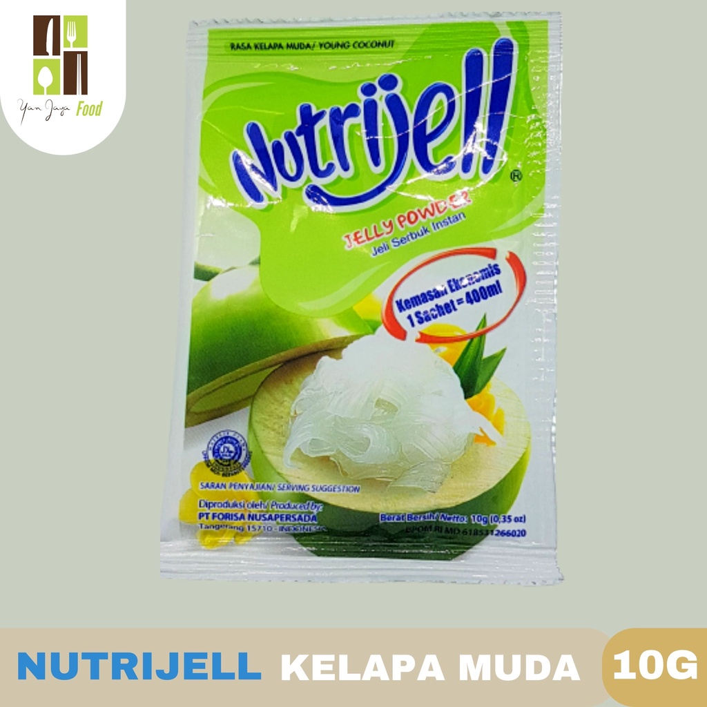 Nutrijel/Agar-Agar/Puding Kemasan Ekonomis 10 g