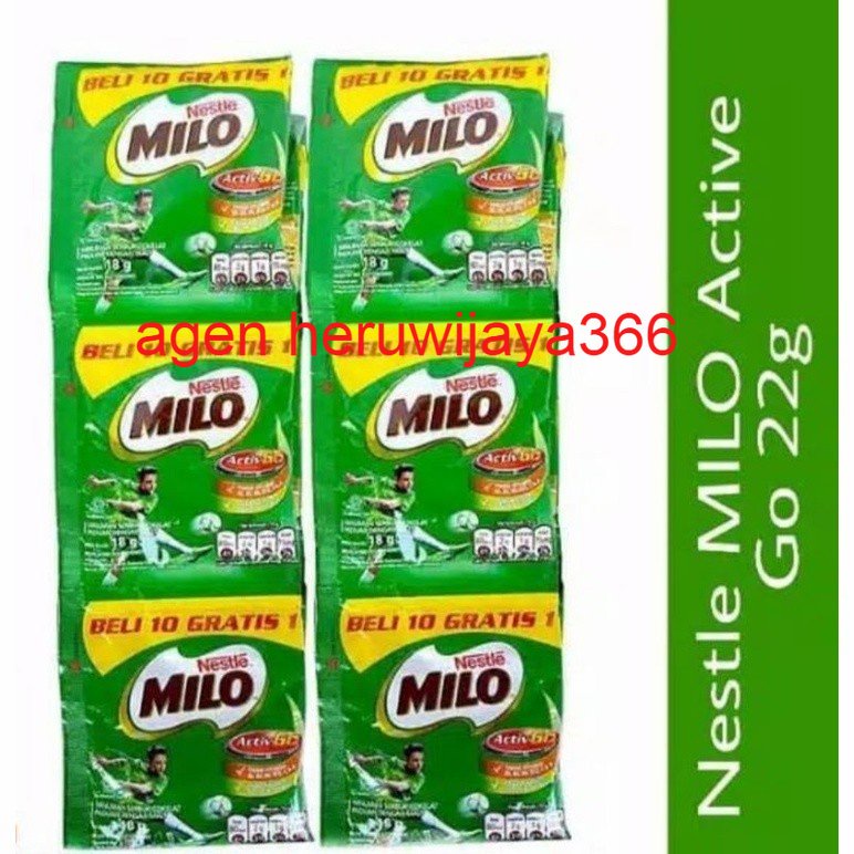 

Milo Sachet 22gr Renceng (11 Sachet) / milo renteng