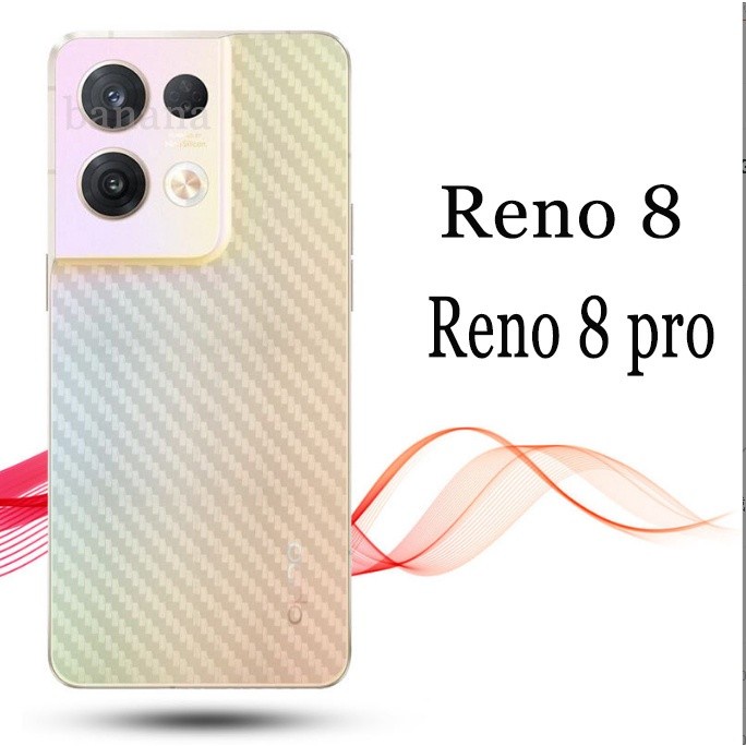 OPPO RENO 8 RENO 8Z RENO 8 PRO ANTI GORES SKIN KARBON BELAKANG SCREEN GUARD PROTECTOR ANTI JAMUR