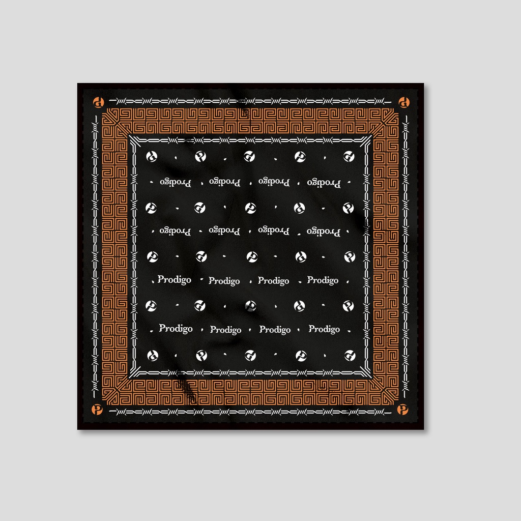 Prodigo * Slayer Bandana Ulos motif 4 | Paisley Scarf Syal Ikat Kepala | Masker Penutup Mulut Berkendara