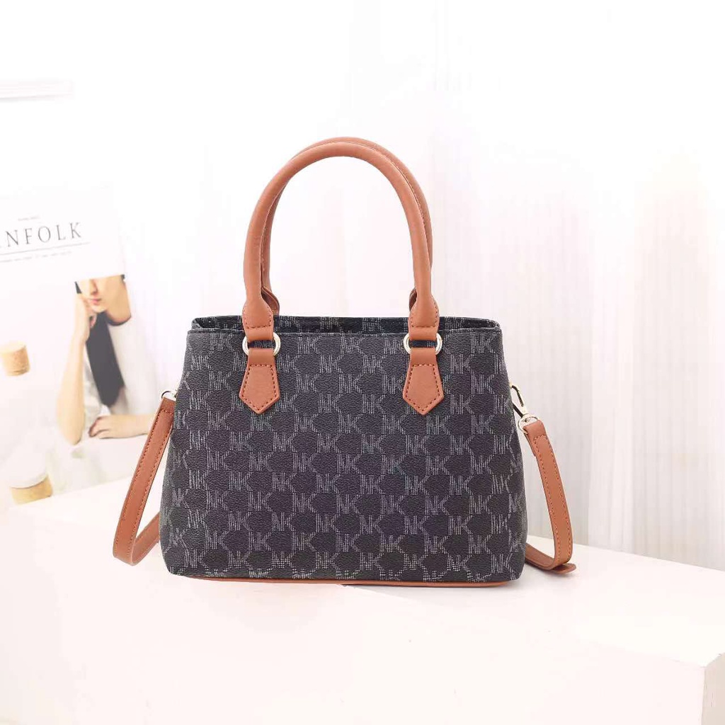 Taswanita Damier NK mini 2 Ruang Resleting Handbag Wanita New Style Fashion free Tali Panjang #217