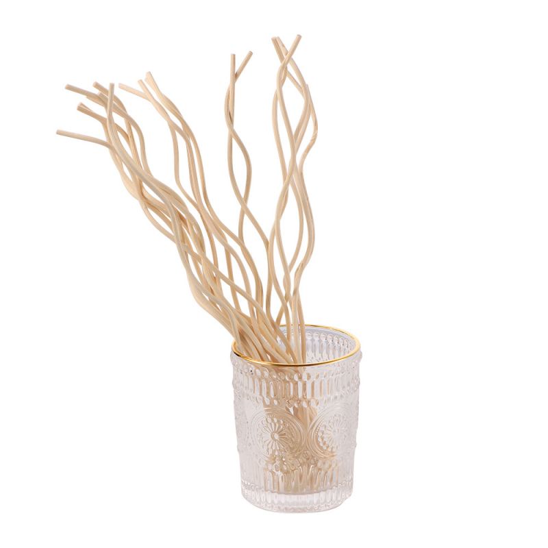 20pcs Reed Diffuser Stick 28cm Stick Diffuser Rattan Stik Pengharum Ruangan Model Gelombang