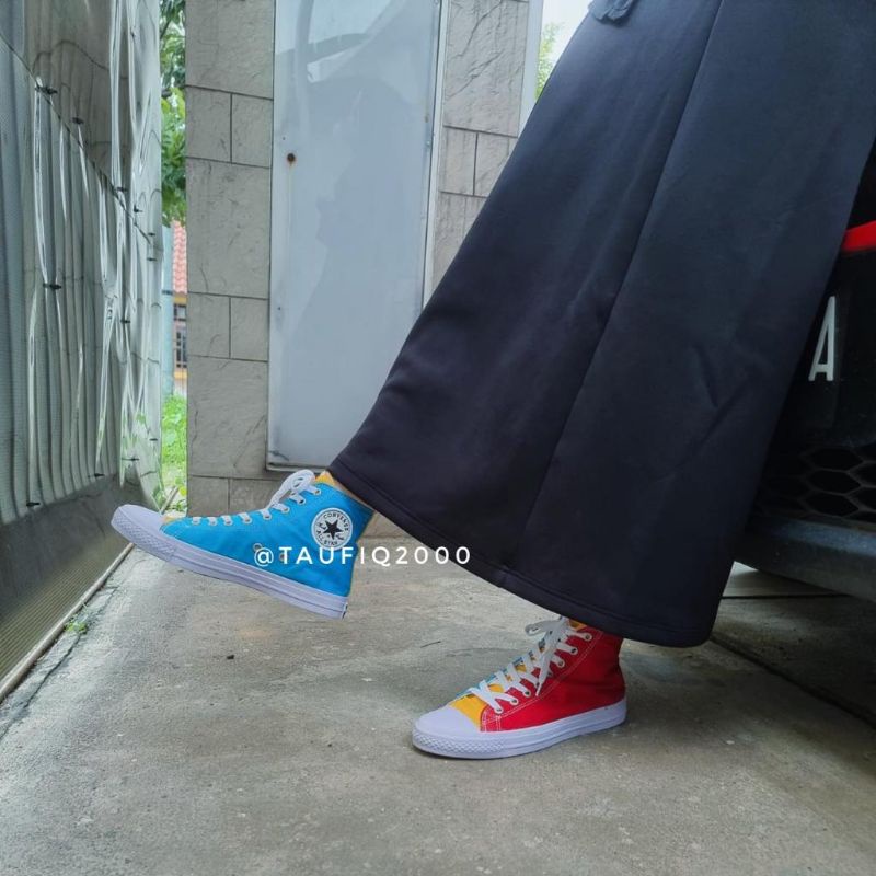 Sepatu Converse Rainbow High Chuck Tailor All Star 70s Pria Wanita