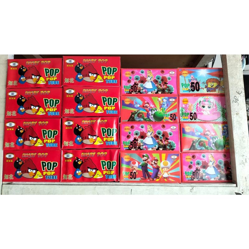MAINAN ANAK POP-POP BAWANG ISI 50 X 50 / BANTING / PETASAN BANTING HARGA SATU