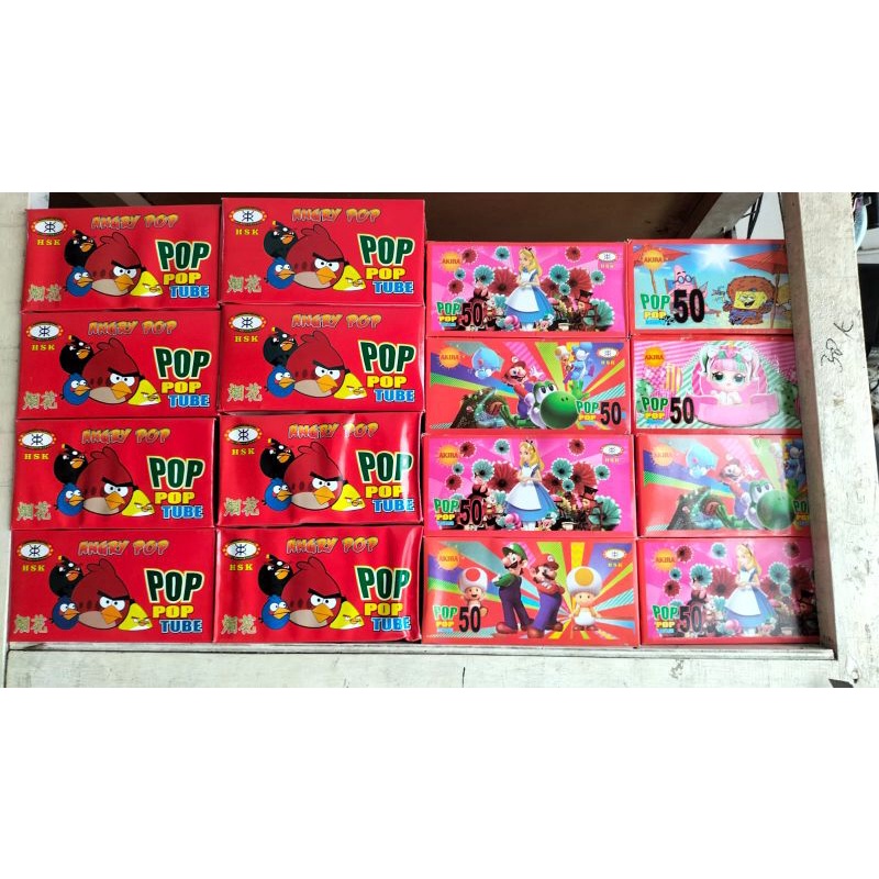 MAINAN ANAK POP-POP BAWANG ISI 50 X 50 / BANTING / PETASAN BANTING HARGA SATU