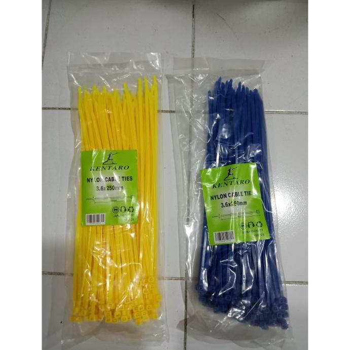 

Kabel Ties Hioshi hitam 4 x 250mm untungt33 Murah